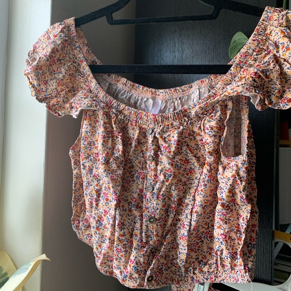 Skirt and crop top set floral - Picture 5 of 5